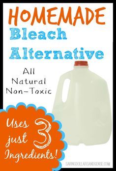 Homemade Bleach Alternative, Homemade Bleach, Bleach Alternative, Homemade Cleaning Supplies, Toxic Cleaning Products, Lemon Essential Oil, Homemade Cleaning Products, Natural Cleaners, Diy Cleaners