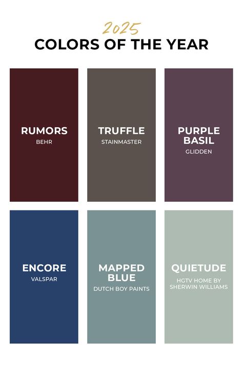 From popular brands like Behr, Valspar, Dutch Boy Paints, and more - here are the top paint colors for 2025 that will make a splash on your exterior front door! Outdoor Door Paint Colors, Exterior House Door Colors, Popular Front Door Colors, Paint Color Of The Year, House Doors Colors, Garage Door Framing, Exterior Paint Color Schemes, Exterior House Doors, Dutch Boy Paint