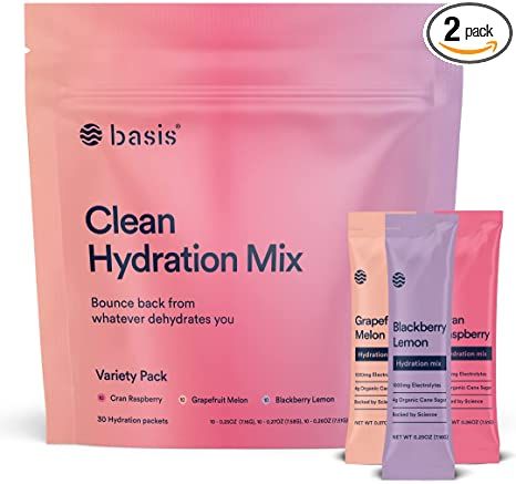 Amazon.com: Basis Hydration Low Sugar Powder Packets, Electrolyte Exercise Mix, Keto-Friendly, Hangover Supplement Drink, Pregnancy Dehydration Relief - for Workout Illness Travel Sports (Variety Pack, 30 Sticks) : Health & Household Supplements Packaging, Pouch Packaging, Travel Sports, Dehydration, Clean Ingredients, Variety Pack, Low Sugar, Health Supplements, Music Print