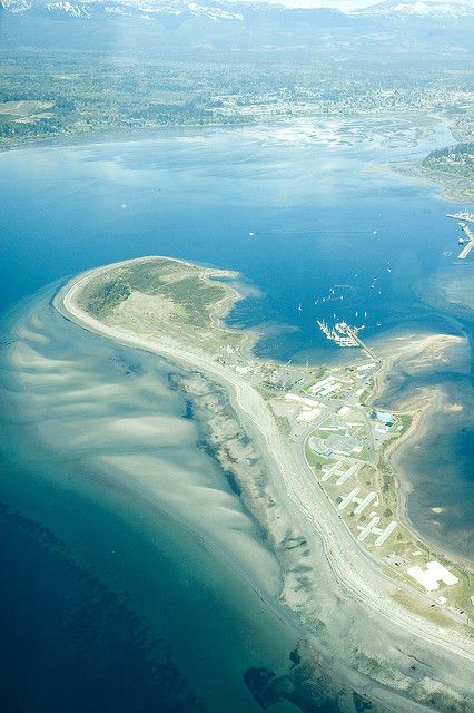 Much of the Comox Valley is on the ocean! HMCS Quadra on Comox Spit, BC. Comox Bc, Island Scenery, Comox Valley, Royal Canadian Navy, Vancouver City, Beautiful Canada, On The Ocean, Summer Destinations, Beautiful Places On Earth