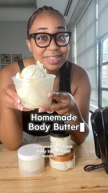 Butter From Scratch, Diy Body Butter Recipes, Homemade Body Care, Homemade Body Butter, Diy Body Butter, Body Butters Recipe, Diy Skin Care Recipes, Arrowroot Powder, Diy Body Care