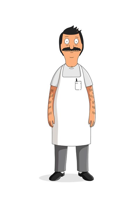 Bobs Burgers Character Design, Bob Belcher Tattoo, Bob Bobs Burgers, Bob From Bobs Burgers, Giant Sea Spider, Tina Belcher Quotes, Bob Burgers, Bobs Burgers Funny, Linda Belcher