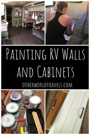 Painting Rv Walls, Paint Rv, Motorhome Remodel, Glamper Camper, Rv Interior Remodel, Camper Trailer Remodel, Vintage Camper Remodel, Diy Camper Remodel, Rv Makeover