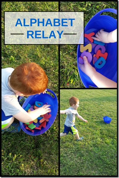 Get outside and combine exercise and learning with this fun alphabet relay game! Learn how with "Mom Inspired Life". Field Day Games, Relay Games, Sensory Kids, Abc Activities, Alphabet Games, Preschool Literacy, Preschool Letters, Letter Activities, Alphabet Preschool