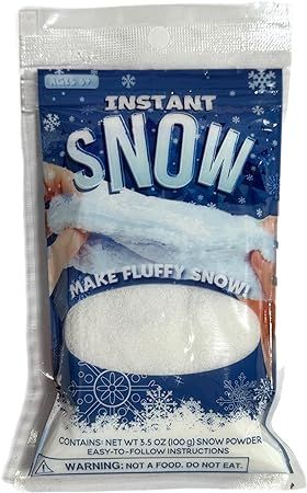 Amazon.com: ALAZCO Instant Snow Powder - White Instant Snow Powder Fake Artificial Snow - Great for Holiday Snow Decorations Slime Playing. Party Favors Science Experiments - Just Add Water : Home & Kitchen Snow Decorations, Magic Snow, Instant Snow, Artificial Snow, Fake Snow, How To Make Slime, Kids Art Supplies, How To Make Snow, Mirror Ornaments