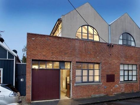 Industrial warehouse space converted to a residence. I love this type of dwelling.: Warehouse Apartments, Warehouse Exterior, Brick Warehouse, Warehouse Apartment, Warehouse Living, Warehouse Loft, Warehouse Space, Converted Warehouse, Building Facades