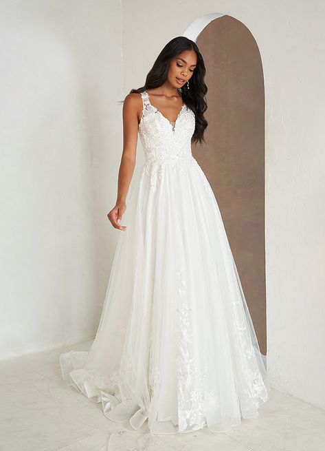 Simple Strapped Wedding Dress, Transparent Lace Wedding Dress, Simple Floor Length Wedding Dress, Classic And Modern Wedding Dress, Off White Beach Wedding Dress, Tank Top Wedding Dress Simple, Madi Lane Wedding Dress Jaya, A Line Sleeveless Wedding Dress, Classic A Line Wedding Dress Satin