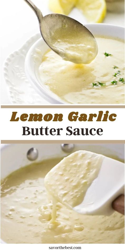 If you’re struggling to amp up your Wednesday night dinners, then let me tell you about the impact this lemon garlic butter sauce can have on your meals. Not only is it a classic delicious dinner addition, but it’s not difficult to make and it’s ridiculously good! Lemon Butter Sauce Pasta, Butter Sauce For Pasta, Butter Cream Sauce, Lemon Garlic Butter Sauce, Lemon Garlic Sauce, Lemon Cream Sauces, Garlic Cream Sauce, Butter Pasta, Garlic Butter Shrimp