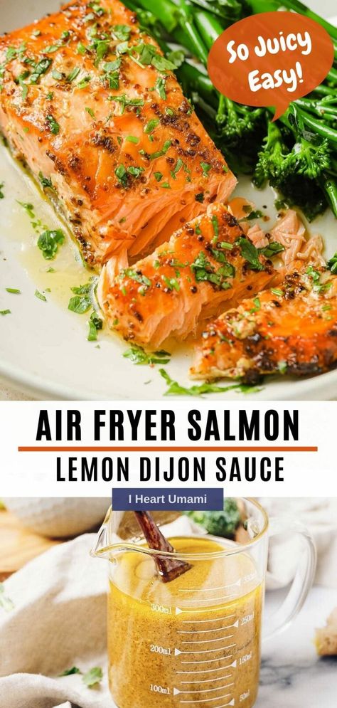 Salmon With Dijon Mustard Sauce Air Fryer, Dijon Air Fryer Salmon, Air Fryer Mustard Salmon, Best Air Fried Salmon, Airfryer Salmon Recipes Dijon Mustard, Air Fryer Salmon With Dijon Mustard, Baked Salmon Air Fryer, Air Fryer Salmon Dijon Mustard, Air Fryer Salmon Recipes Dijon Mustard