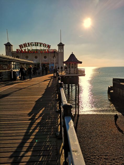 Brighton palace pier Brighton Pier, London Brighton, Brighton England, Brighton Uk, Brighton Beach, Brighton And Hove, I Want To Travel, Coastal Towns, Uk Travel