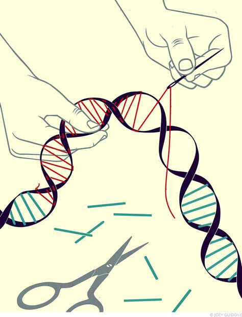 #editorialillustration #conceptualart #genetics #dna Biotechnology Art, Dna Art, Dna Tattoo, Art Emotions, Medical Wallpaper, Biology Art, Science Illustration, Visual Metaphor, Medical Design