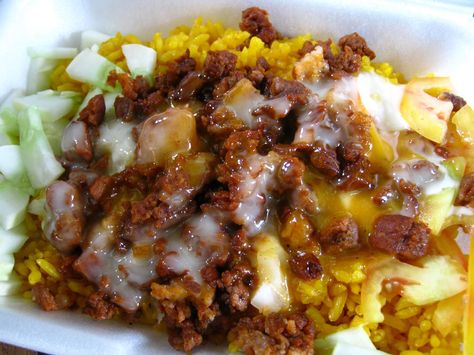 Pinoy Shawarma Rice Philippines Food Recipes, Shawarma Rice Recipe, How To Make Shawarma, Shawarma Rice, Sisig Recipe, Beef Shawarma, Food Cart Business, Sweet Potato Ground Beef, Potato Ground Beef