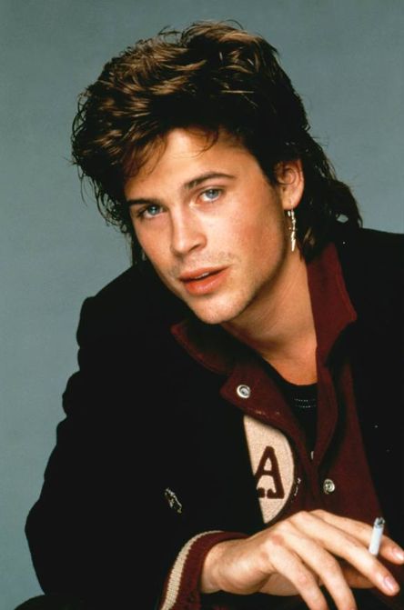 Rob Lowe 80s, 80s Mullet, St Elmos Fire, 80s Actors, 80s Men, Mullet Haircut, Modern Mullet, Rob Lowe, Actors Male