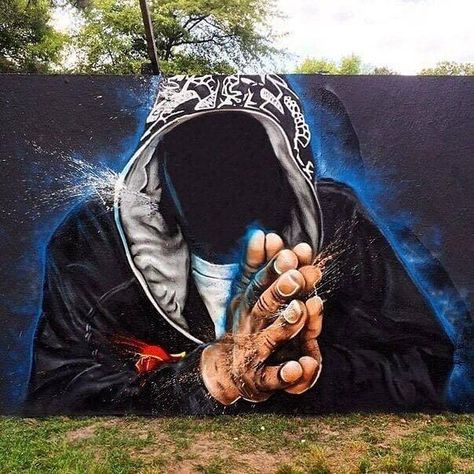 Street Art (Best of...) Faceless Man, Urban Art Prints, Boxe Thai, Street Installation, The Faceless, Art Optical, Amazing Street Art, 3d Street Art, Cartoon People