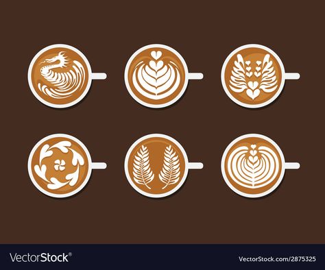 Latte Art Tattoo, Matcha Latte Art, Latte Art Video, Latte Art Tutorial, Coffee Latte Art, Fotografi Digital, Pumpkin Latte, Coffee Logo, Cafe Latte