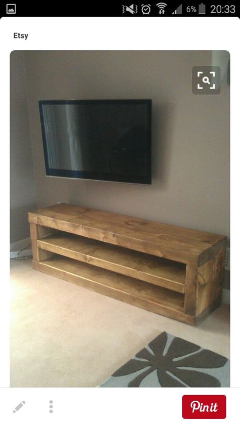 Home Made Furniture, 3 Piece Tv Stand, Rustic Patio Furniture, Tv Stand Bookshelf, Wood Tv Unit, Tv Stand Furniture, Pallet Patio Furniture, Solid Wood Tv Stand, Tv Stand And Coffee Table