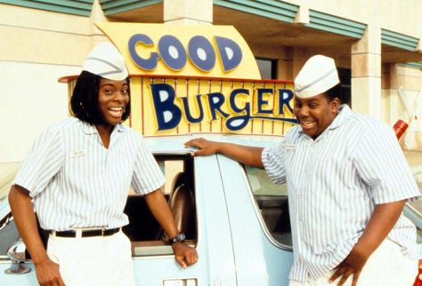 Fictional Work Uniform - Good Burger Good Burger Movie, Kenan E Kel, Welcome To Good Burger, Kenan And Kel, Kenan Thompson, Child Hood, Nickelodeon Shows, Grade 7, Good Burger