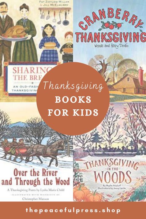 Thanksgiving Homeschool Crafts, Thanksgiving Books Preschool, Cabin Thanksgiving, Thanksgiving Books For Kids, Thanksgiving Homeschool, Thanksgiving Picture Books, Homeschool Rhythm, History Of Thanksgiving, Thanksgiving Read Aloud