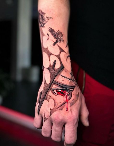 Obito Uchiha Tattoo Ideas, Bullish And Bearish Logo, Sharingan Tattoo, Uchiha Tattoo, Itachi Tattoo, Manga Tattoo, Naruto Tattoo, Tattoo Artwork, Cool Outfits For Men