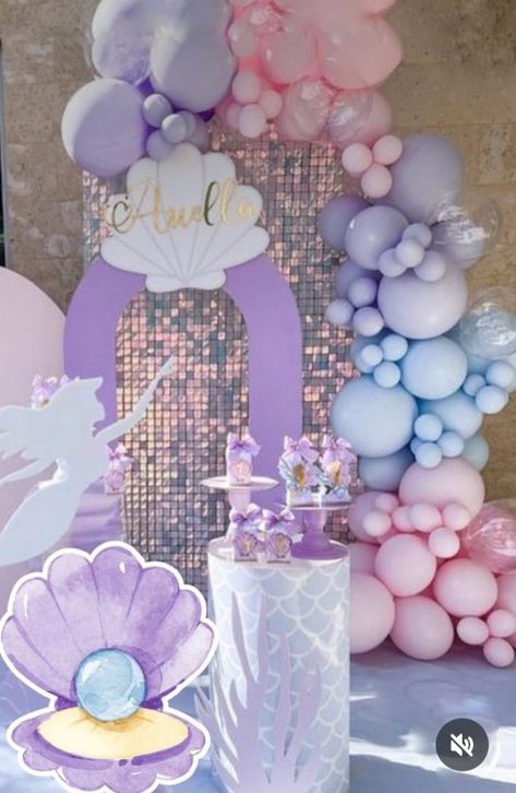 Ocean Birthday Party Decorations, Chocolate Baby Girl, Mermaid Birthday Party Ideas, Ocean Birthday Party, Chocolate Babies, Ocean Birthday, Mermaid Baby, Diy Balloon Decorations, Events Decor