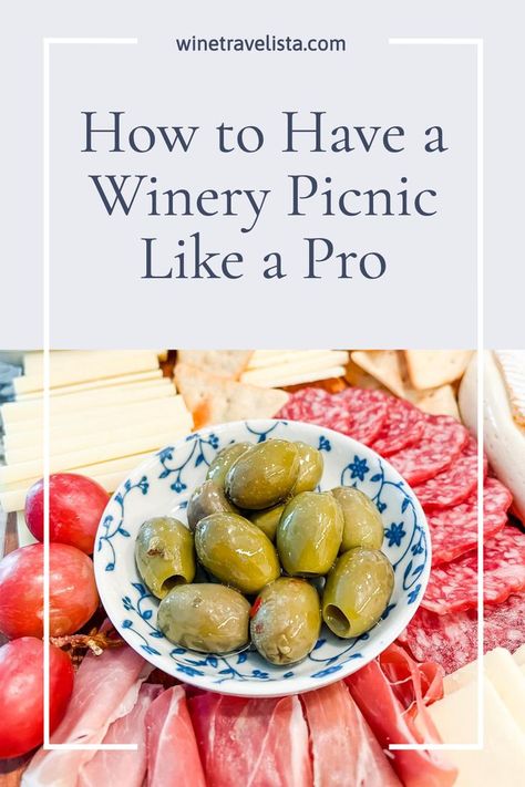 Learn what to bring to a winery picnic and food ideas. Winery Picnic, Wine Tasting Appetizers, Picnic Appetizers, Wine Tasting Food, Wine Tasting Guide, Picnic Drinks, Picnic Food Ideas, Best Party Appetizers, Wine Picnic