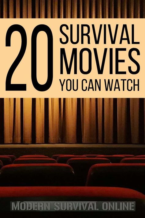 Survival Movies, Preschool Quotes, Survival Books, Quotes Ideas, Survival Life Hacks, Urban Survival, Prepper Survival, The Cinema, Survival Life