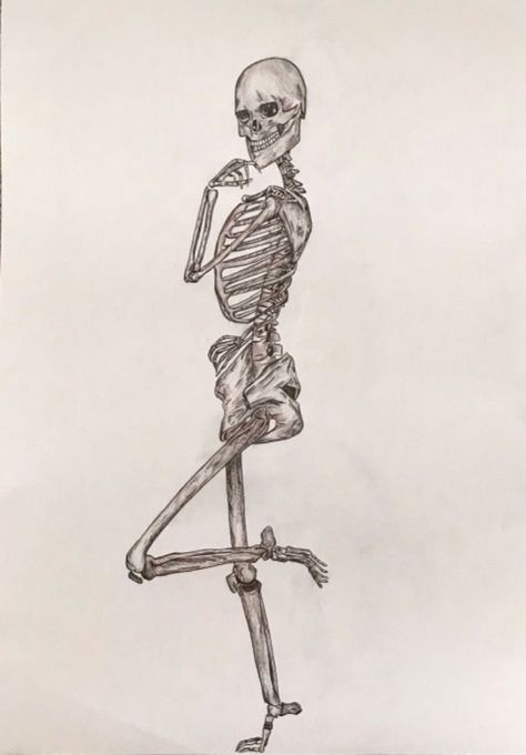 Drawing funny skeleton by Aja. I hope you try to draw too. ♥ Drawing Funny, Funny Skeleton, Funny Drawings, I Hope You, To Draw, Skeleton, I Hope, Humanoid Sketch, Drawings