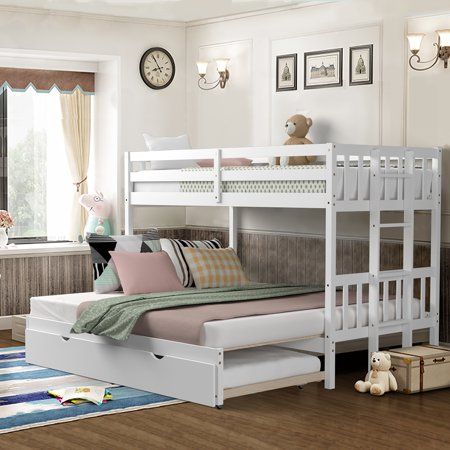 Trundle Bed Ideas, Lake House Decorating Ideas, Queen Bunk Bed, Lake House Decorating, Anime Bedroom Ideas, Toddler Bunk Beds, Beds Twin, Anime Bedroom, Solid Wood Bunk Beds