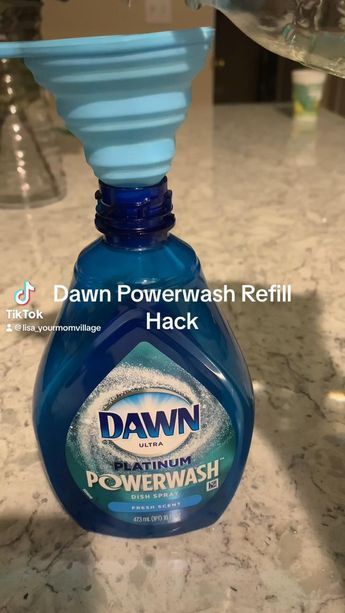 Dawn And Baking Soda Cleaner, Reuse Dawn Powerwash Bottle, Diy Dawn Platinum Foam Refill, How To Refill Dawn Powerwash, Diy Power Wash, Diy Dawn Power Wash Spray Recipe, Diy Powerwash Dish Spray, Dawn Platinum Powerwash Diy, Dawn Power Wash Refill Diy