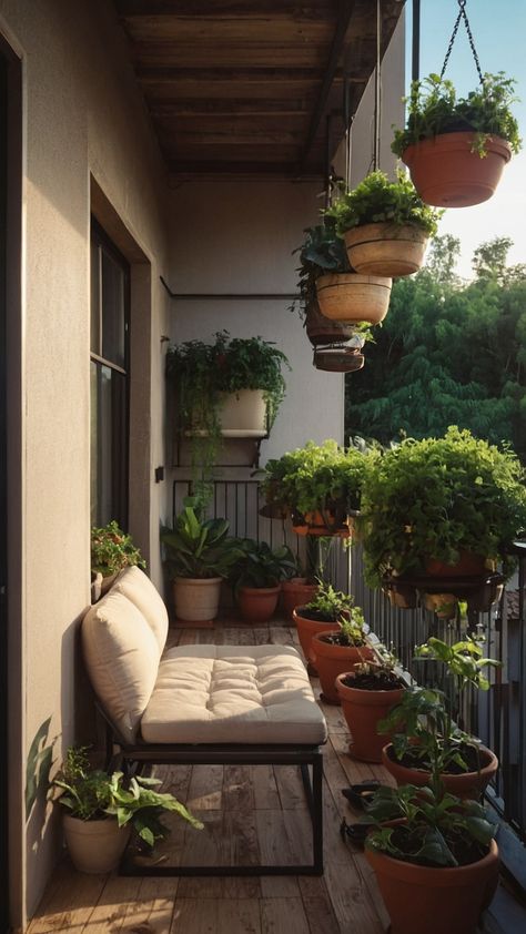 Transform your apartment balcony into a small oasis with these inspiring DIY design ideas Discover apartment-friendly decor tips and terrasa herb decoration inspiration to elevate your outdoor space aesthetic Perfect for apartment dwellers looking for creative and stylish balcony garden decor ideas Balcony Chandelier Ideas, Patio Garden Ideas Apartment, Apartment Patio Gardens, Indoor Balcony, Tiny Balcony, Plant Party, Apartment Patio, Apartment Balconies, Enjoy The Sunshine