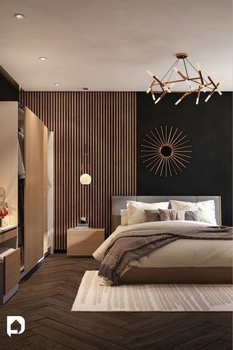 Change the way you look at your bedroom forever with these jaw-dropping wall texture designs. Stylish Bedroom Design, Wall Texture Design, Dekorasi Kamar Tidur, Bedroom Bed Design, Bedroom Decor Ideas, Modern Bedroom Design, Stylish Bedroom, Wallpaper Bedroom, Contemporary Bedroom