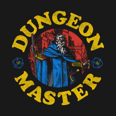 Dnd Poster, Master Wallpaper, Chaotic Evil, Fantasy Warrior, Dungeon Master, Custom T Shirts, Dungeons And Dragons, Sport Team Logos, Custom Tshirts