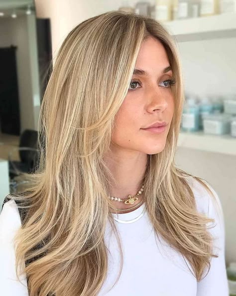 Short Layers on Long Hair: 13 Examples of This Hot Trend Long Layers Fine Hair, Long Layered Haircuts For Fine Hair, Haircuts For Fine Straight Hair, Long Fine Hair, Braid Videos, Long Length Hair, Fine Straight Hair, Long Layered Haircuts, Short Layers