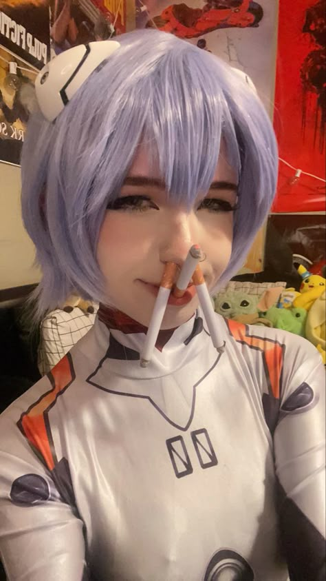 Rei Ayanami Pfp, Rei Ayanami Cosplay, Rei Cosplay, Sweet Characters, Evangelion Cosplay, Azumanga Daioh, Evangelion Art, Amazing Girlfriend, Neon Evangelion