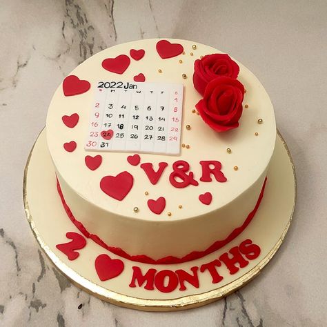 Cake For Anniversary, Anniversary Cake Designs, Cake Designs Birthday, Anniversary Cake, Cake Designs, Heart Shape, Heart Shapes, Cake Decorating, Birthday Cake