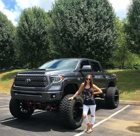 Tundra Lifted, Toyota Tundra Accessories, Toyota Tundra Lifted, Lifted Tundra, Toyota Tacoma 4x4, Sky Car, Tundra Crewmax, Toyota Tundra Trd, Tundra Truck