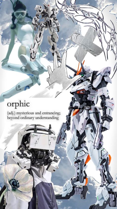 #mecha#white#orphic#mech Mech Color Scheme, Mecha Headpiece, Mecha Shark, Transforming Mecha, Robotech Mecha, Mecha Design, Connect With People, Creative Energy, Your Aesthetic