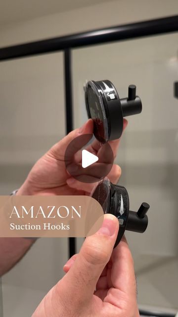 Tony Carter on Instagram: "These Suction Hooks are PERFECT for replacing ugly wall hooks or simply adding more hanging options in your bathroom WITHOUT DRILLING!  ➡️ Comment “Hook” for the link & I’ll DM you! 📩🔗 ‼️ Must be Following ‼️  #bathroom #bathroomdesign #bathroomremodel #bathroomdecor #amazonfinds #amazonhome #amazongadgets" Bathroom Ornaments Ideas, Shower Hooks Ideas, Bathroom Hooks Ideas, Bathroom Ornaments, Bathroom Gadgets, Shower Hooks, Amazon Gadgets, Towel Hooks, Amazon Home