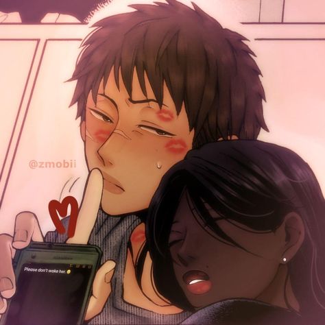 Cute Matching Pfps Black Couple, Poc Couple Matching Pfp, Anime Interracial Couples, Black Cartoon Matching Pfp, Ambw Couples Art Anime, Matching Poc Pfps Couple, Interacial Couples Art Anime, Matching Pfp Couple Black And Mexican, Interacial Couples Pfp Anime