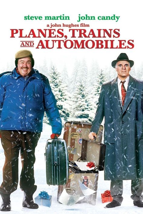 Planes Trains And Automobiles Movie, Thanksgiving Movies For Kids, John Candy Movies, Steve Martin Movies, Thanksgiving Movie, Thanksgiving Movies, John Hughes Films, Paramount Movies, John Hughes Movies