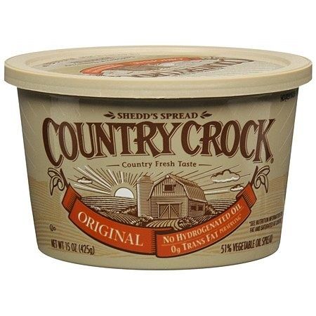 Never knowing if there was actually margarine in this container, or if it was leftovers or salsa...the possibilities of what it held inside were endless: Country Crock Butter, Country Crock, Calcium Vitamins, Grocery Items, Culinary Skills, Grocery Lists, Vegetable Oil, Coffee Cans, Food Truck