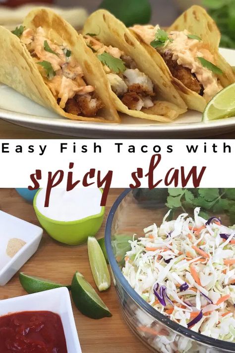 Fish Taco Slaw, Slaw For Tacos, Taco Slaw, Fish Tacos Tilapia, Spicy Slaw, Slaw For Fish Tacos, Fish Tacos With Cabbage, Spicy Coleslaw, Spicy Fish Tacos