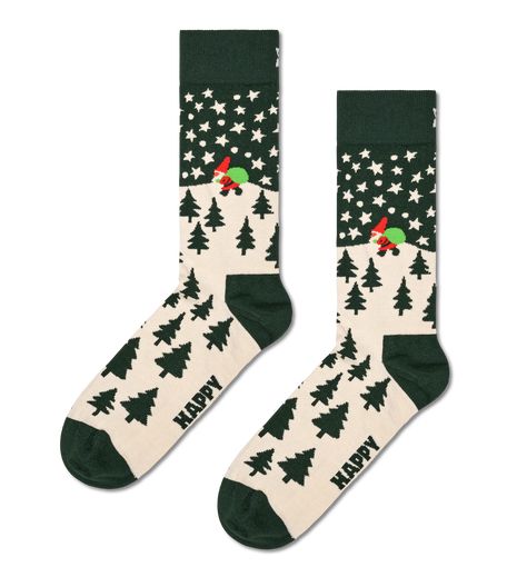 He's almost here, just hold out a little longer. Look out the window, do you see something among the snow and trees? Made from soft and breathable combed cotton, and with reinforced heel and toe to prevent any unwanted "gifts" from falling out. Chrisymas Socks, Christams Socks, Cool Christmas Socks, Novelty Winter Socks For Gifts, Cool Socks For Men, Bee Sock, Cow Socks, Happy Tree, Beer Socks