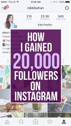 How I Gained 20k Instagram Followers // Nikkis Plate Gain Instagram Followers, Get Instagram Followers, More Instagram Followers, Grow Instagram, Instagram Marketing Strategy, 20k Followers, Followers On Instagram, Get More Followers, Instagram Marketing Tips