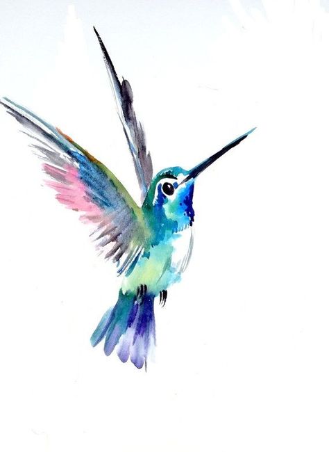 Hummingbird Circle Tattoo, Hummingbird Tatoos, Hummingbird Tattoo Watercolor, Tattoo Hummingbird, Hummingbird Tattoos, Watercolour Birds, Tattoo Diy, Rock Tattoo, Tattoo Watercolor