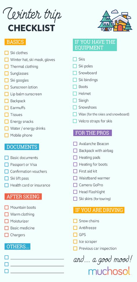 Ski Checklist, Winter Travel Packing, Ski Trip Packing List, Ski Trip Packing, Snow Vacation, Holiday Packing Lists, Travel Packing Checklist, Winter Packing List, Holiday Checklist