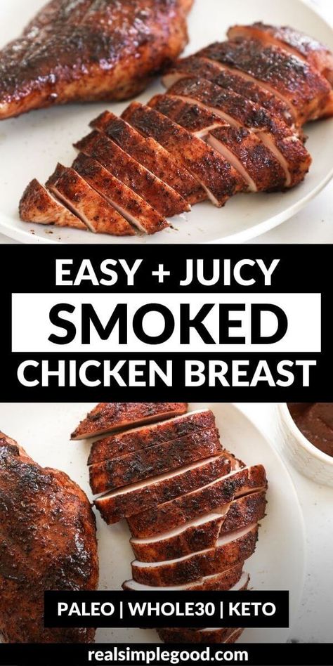 Smoker Bbq Chicken, Easy Things To Cook On Smoker, Smoked Grilled Chicken, Bbq Chicken On Pellet Grill, Smoked Chicken Meals, Smoked Chicken Fajitas, Quick Pellet Smoker Recipes, Chicken Marinade For Smoker, Smoked Mexican Chicken