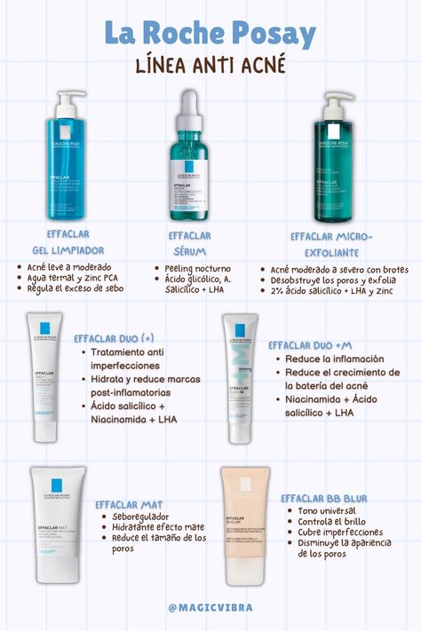 La Roche Posay Acne, Skin Care Hyperpigmentation, Skincare For Acne, Beauty Treatments Skin Care, Effaclar Duo, Facial Tips, Skincare Acne, Skin Care Basics, Acne Skincare