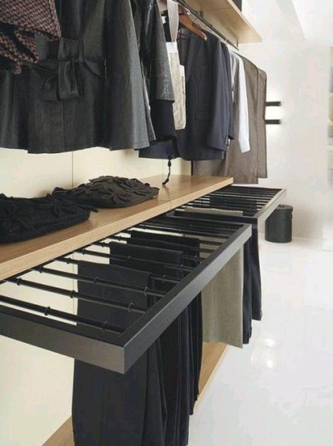 COAT HANGERS VS. SHELVES: KNOW WHAT’S BEST FOR YOUR CLOTHES! – Only Hangers Inc. Organizing Walk In Closet, Dressing Design, Small Closet Space, Walking Closet, Closet Design Layout, Walk In Closet Design, Luxury Closets Design, Closet Renovation, Wardrobe Interior Design