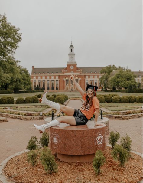 Ashleyannphotography Oklahoma Senior Pictures, Oklahoma State Senior Pictures, Oklahoma State Graduation Pictures, University Of Oklahoma Senior Pictures, Tarleton State Graduation Pictures, Umich Graduation Photos, College Senior Pictures, Oklahoma State University, College Senior